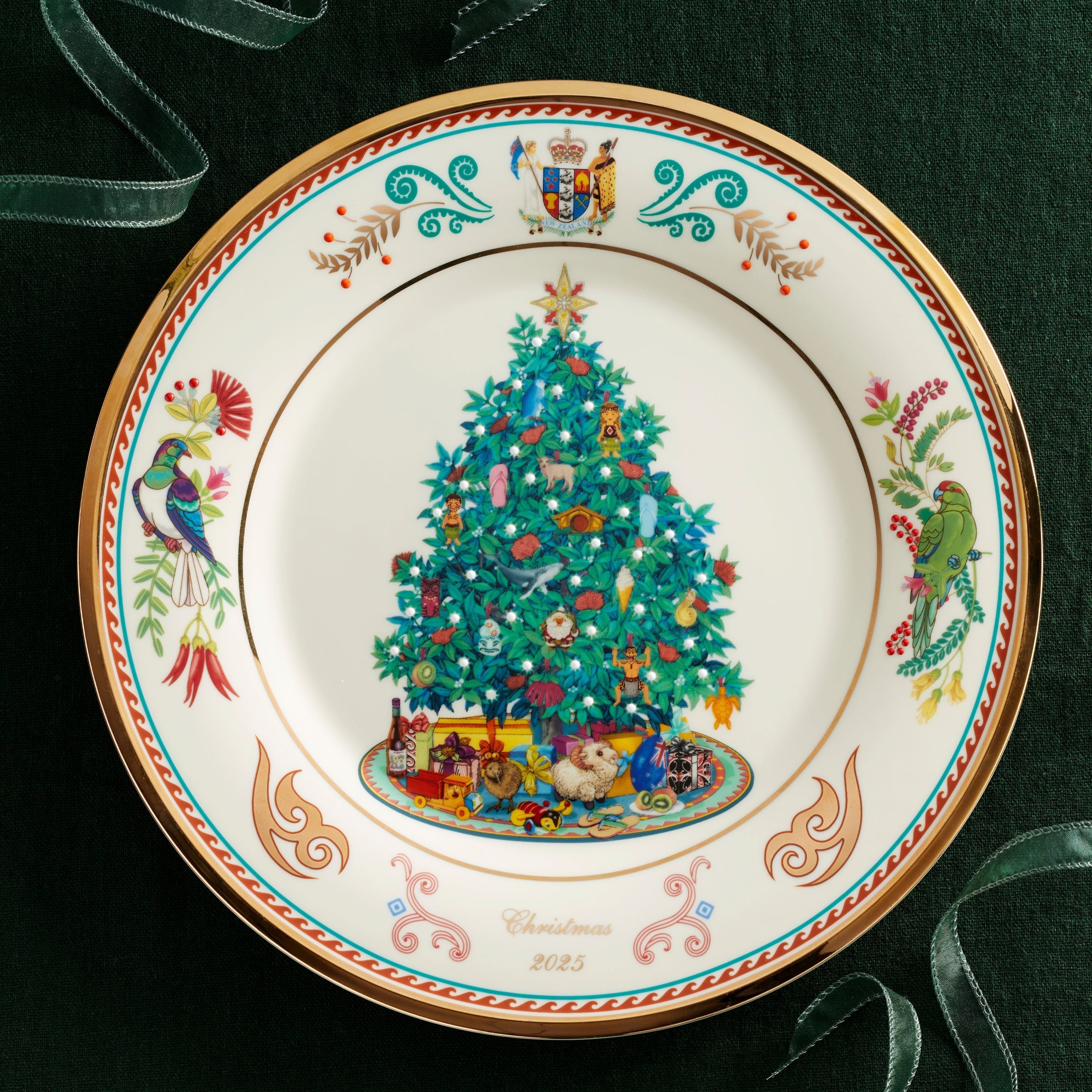 2025 Trees Around The World Plate - New Zealand