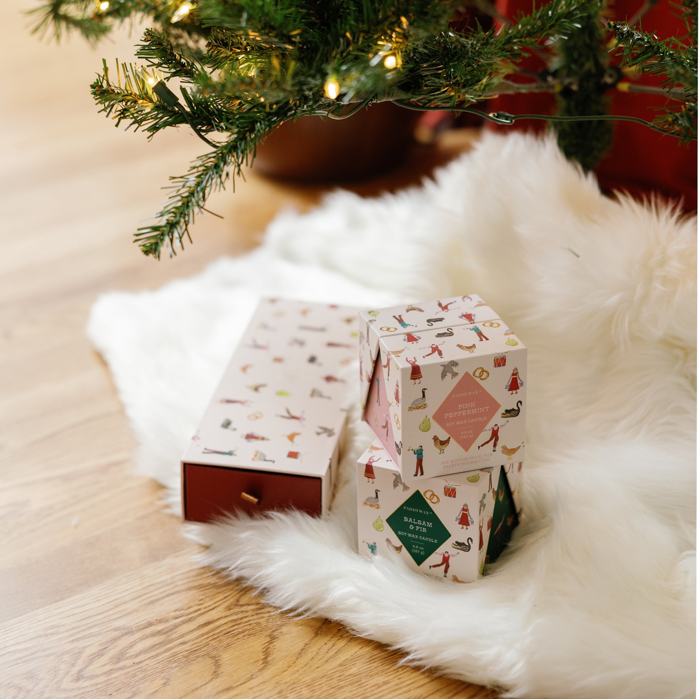 Balsam & Fir 4.5-oz Soy Wax Holiday Candle, Gift Boxed