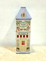 LENOX SpiCE ViLLAGE PasTA CanISTER PorCELAIN DISCONTINUED Rare VINTAGE 1992