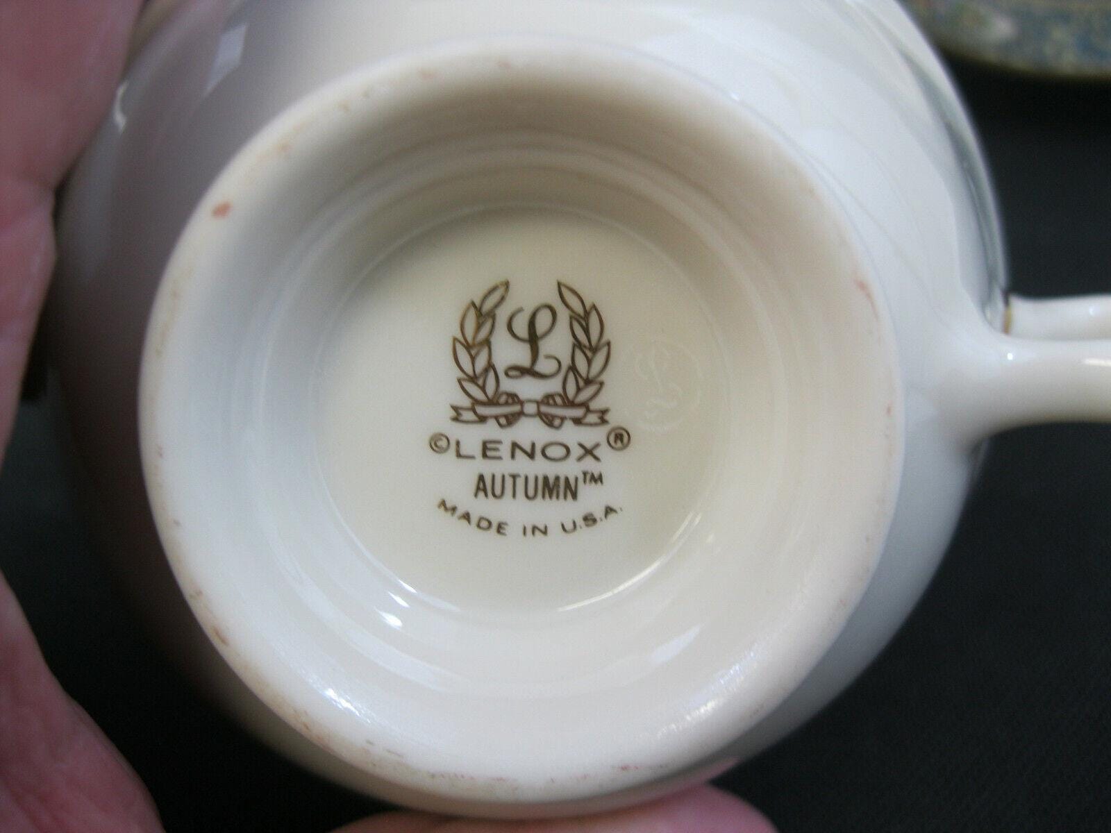 Lenox China Autumn~(1)~5 Piece Place Setting~1st Quality~Gold Mark~Perfect