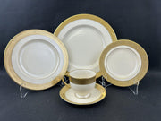 Lenox Westchester Gold Encrusted~(1)~5 Piece Place Setting ~ Excellent Condition