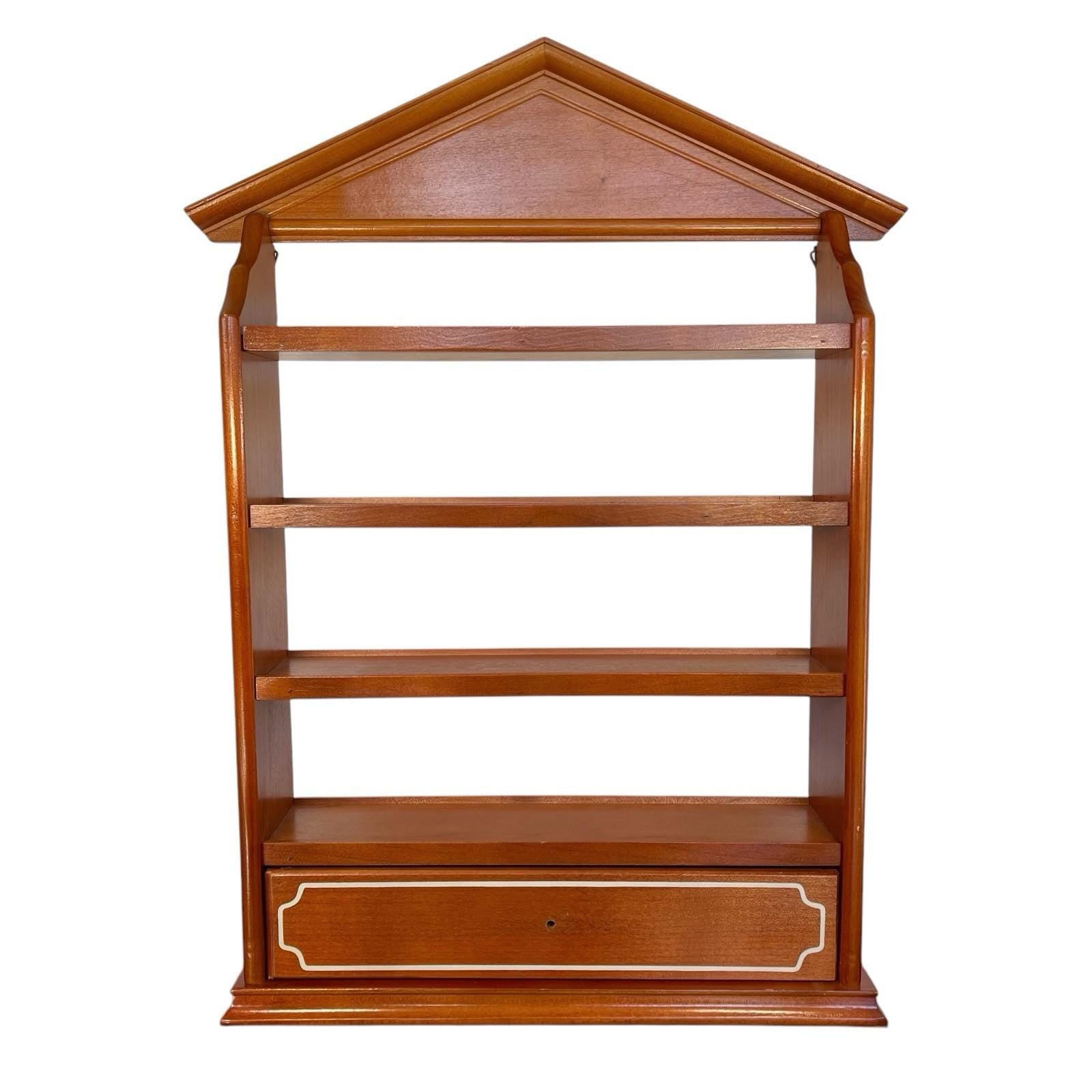 Lenox Spice Village Wood Spice Rack - Original 1989 - Shelf only  - NO Knob