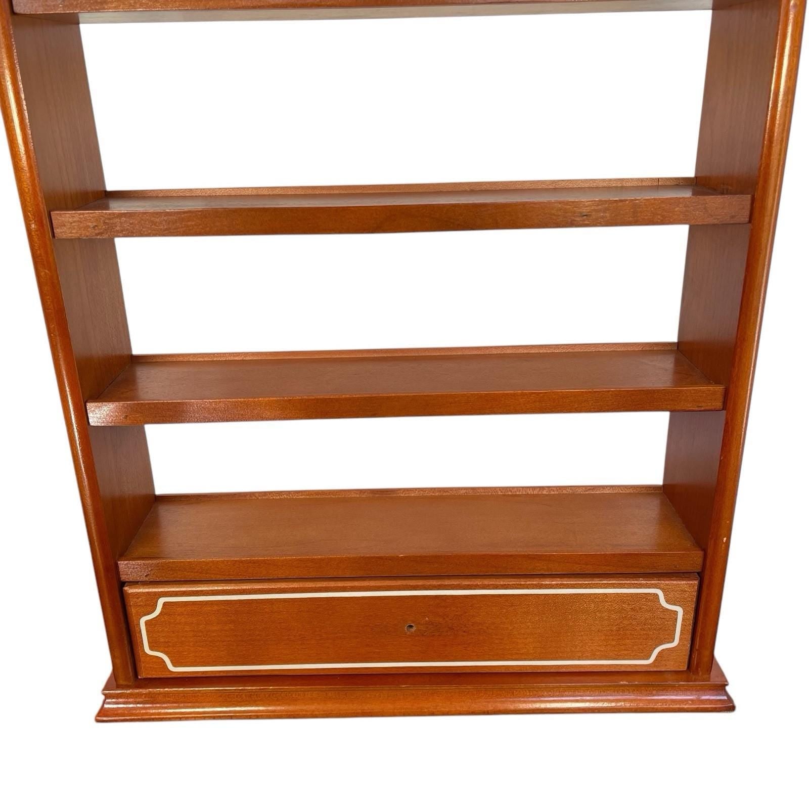 Lenox Spice Village Wood Spice Rack - Original 1989 - Shelf only  - NO Knob