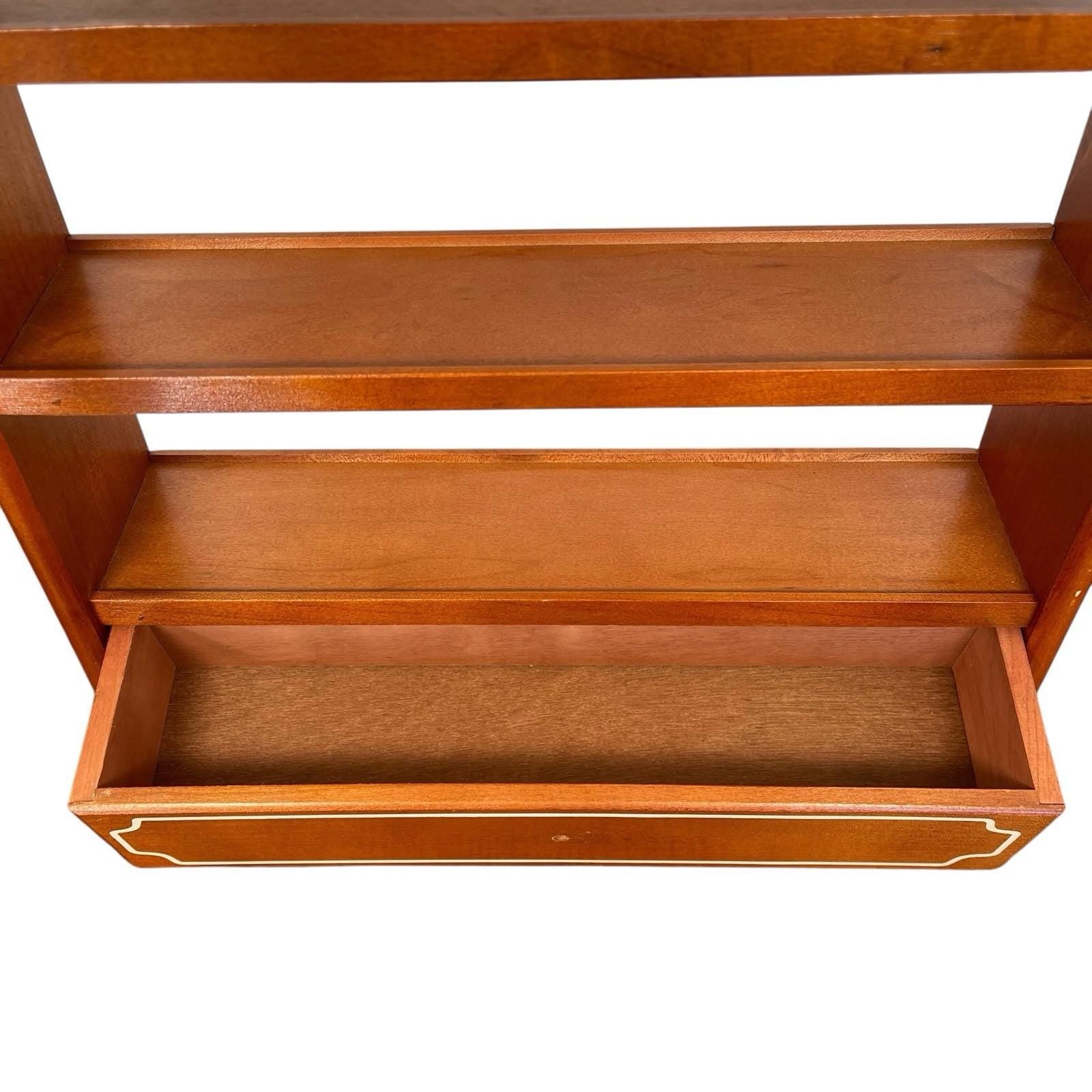 Lenox Spice Village Wood Spice Rack - Original 1989 - Shelf only  - NO Knob