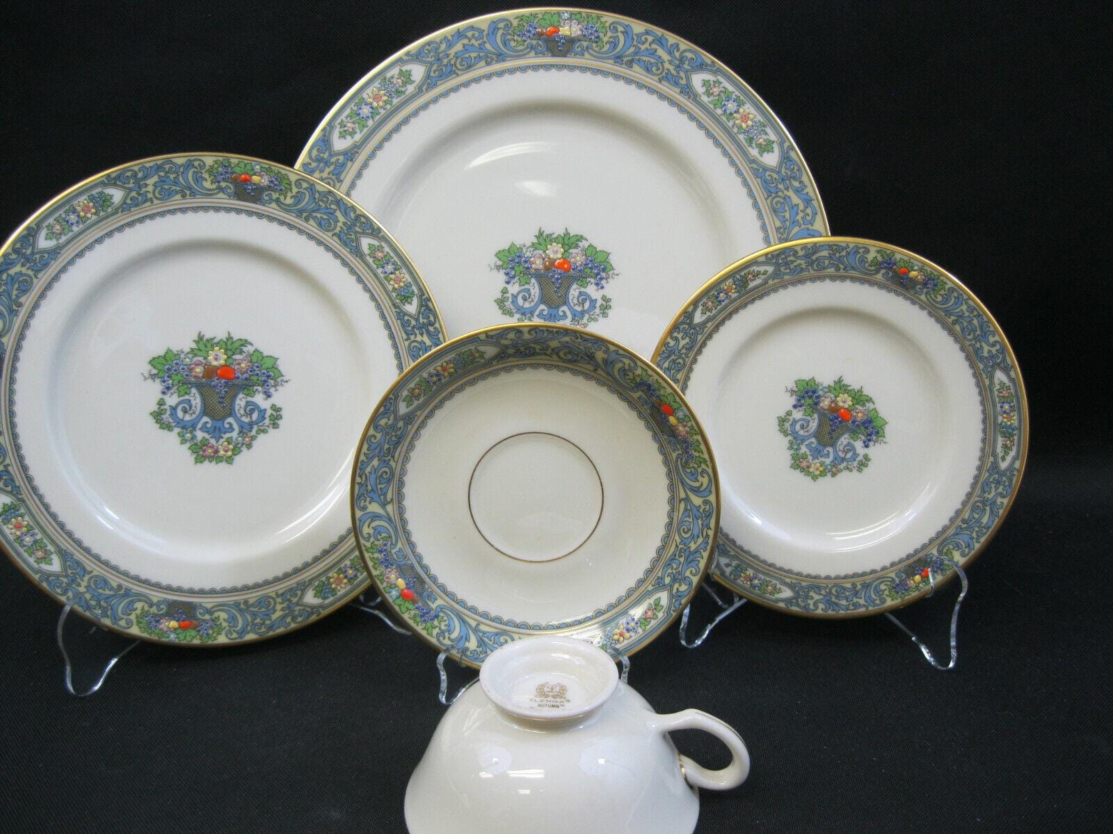 Lenox China Autumn~(1)~5 Piece Place Setting~1st Quality~Gold Mark~Perfect