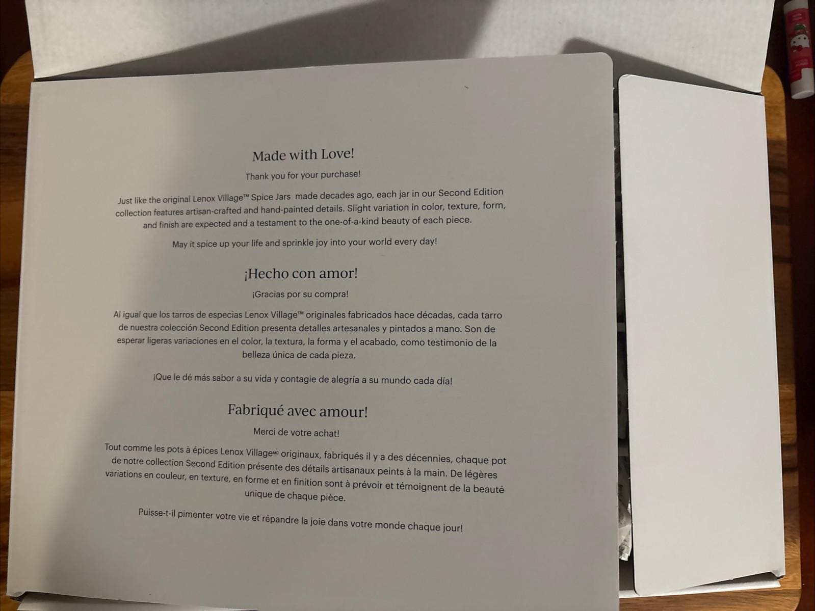 NEW Lenox Spice Village Spice Jar Complete Set 24 Houses 2025