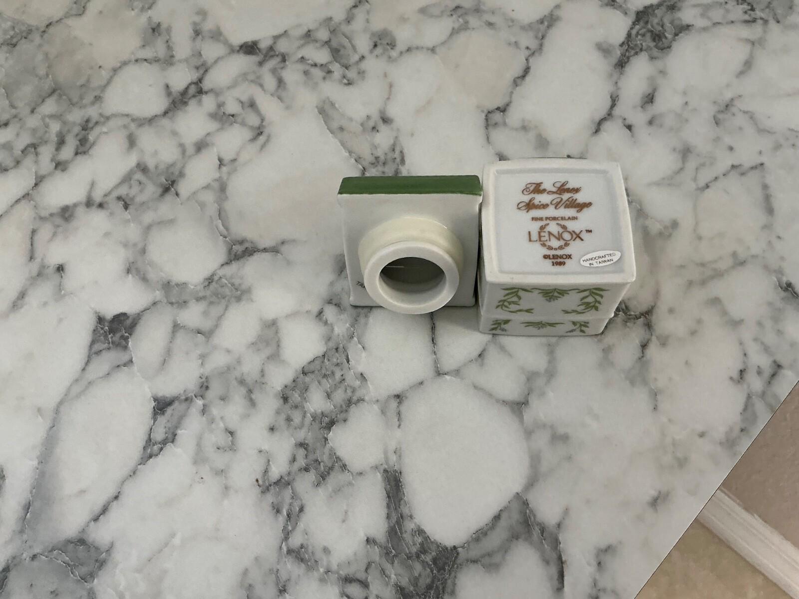 The Lenox Spice Village 1989 Complete Set