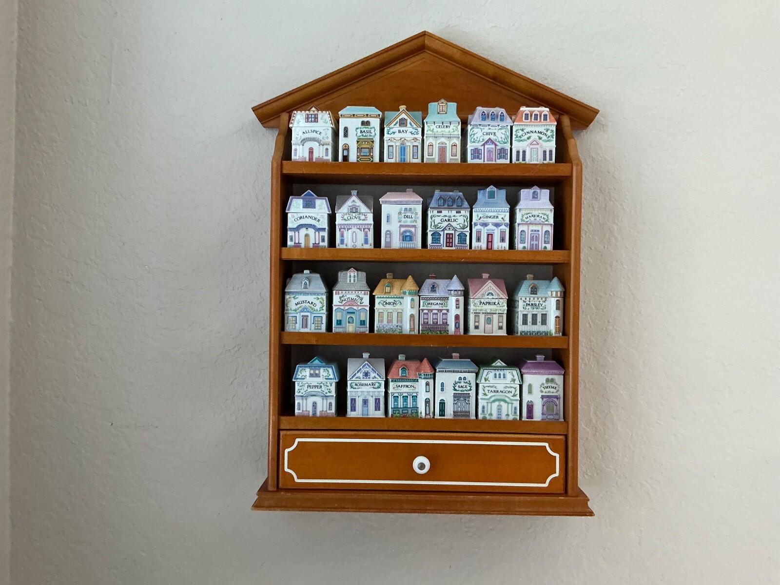 The Lenox Spice Village 1989 Complete Set