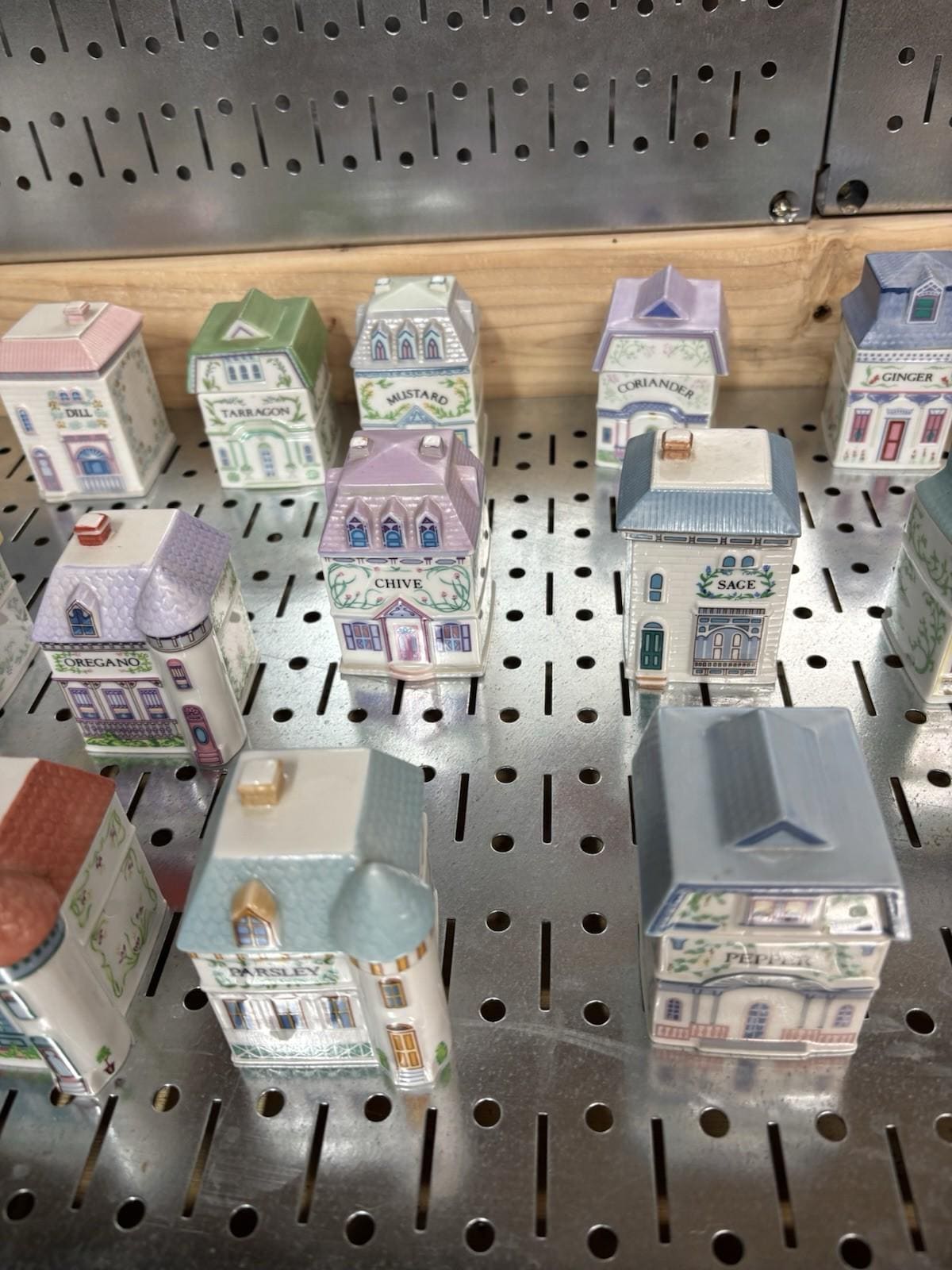 Vintage 1989 Lenox Spice Village – Complete Set of 24 Houses – Rare Collectible