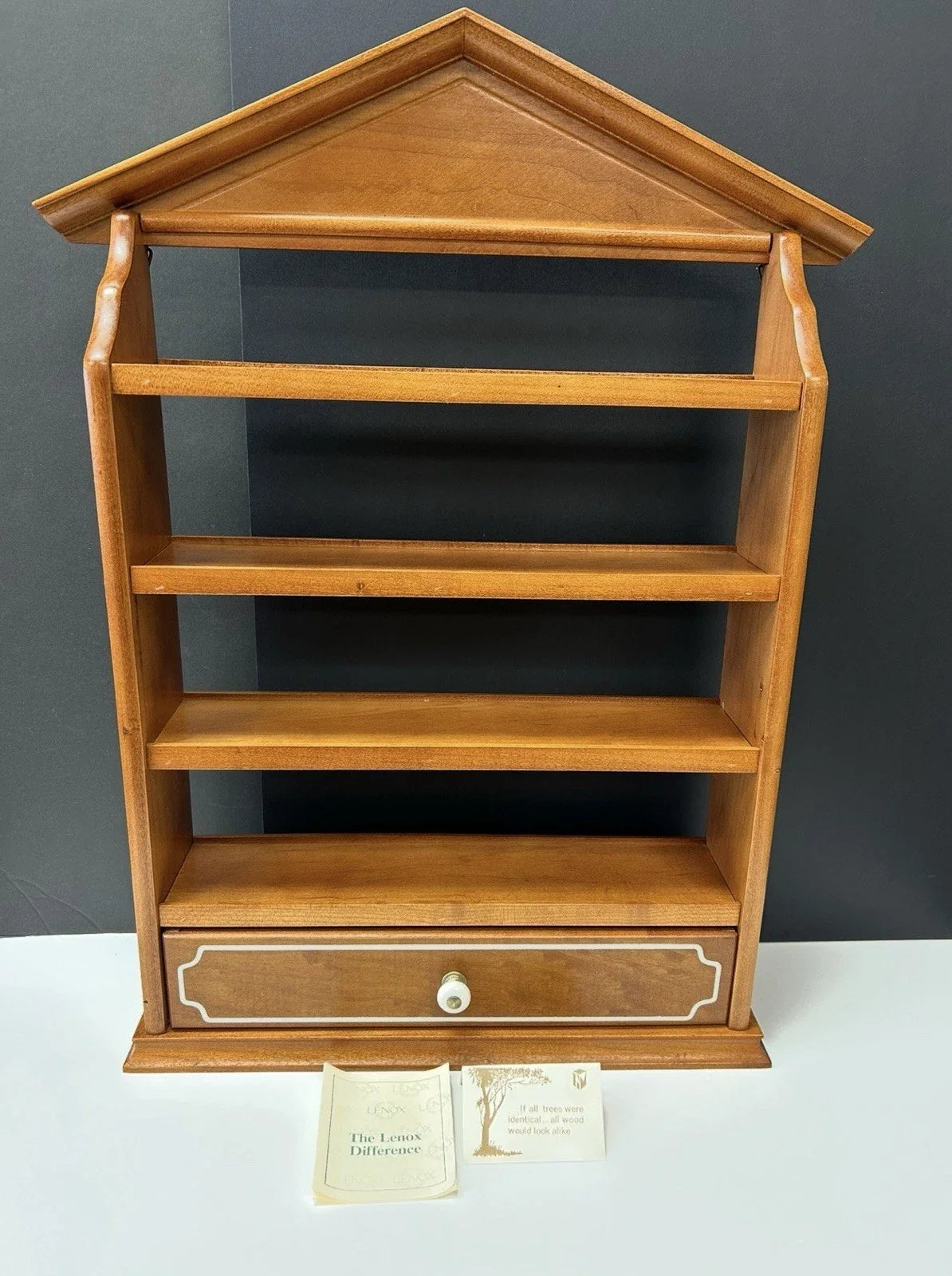 Lenox Spice Village Set Complete Vintage 1989 W/24 Spice Cottages & Rack