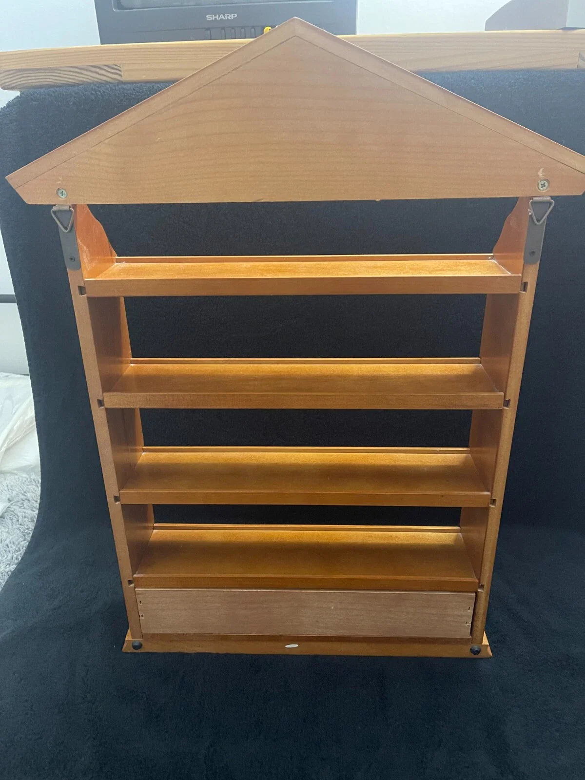 Vintage Lenox Spice Village 1989 Complete Set w/Wood House Rack All 24 Jars