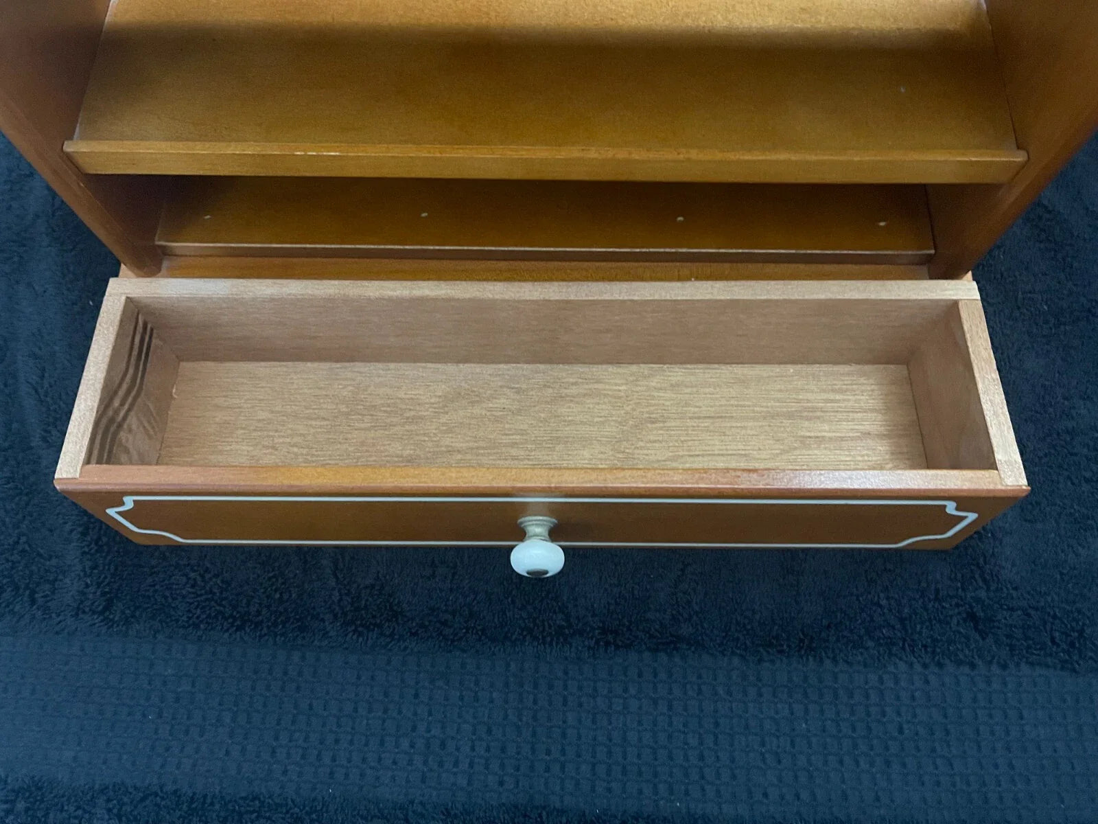 Vintage Lenox Spice Village 1989 Complete Set w/Wood House Rack All 24 Jars